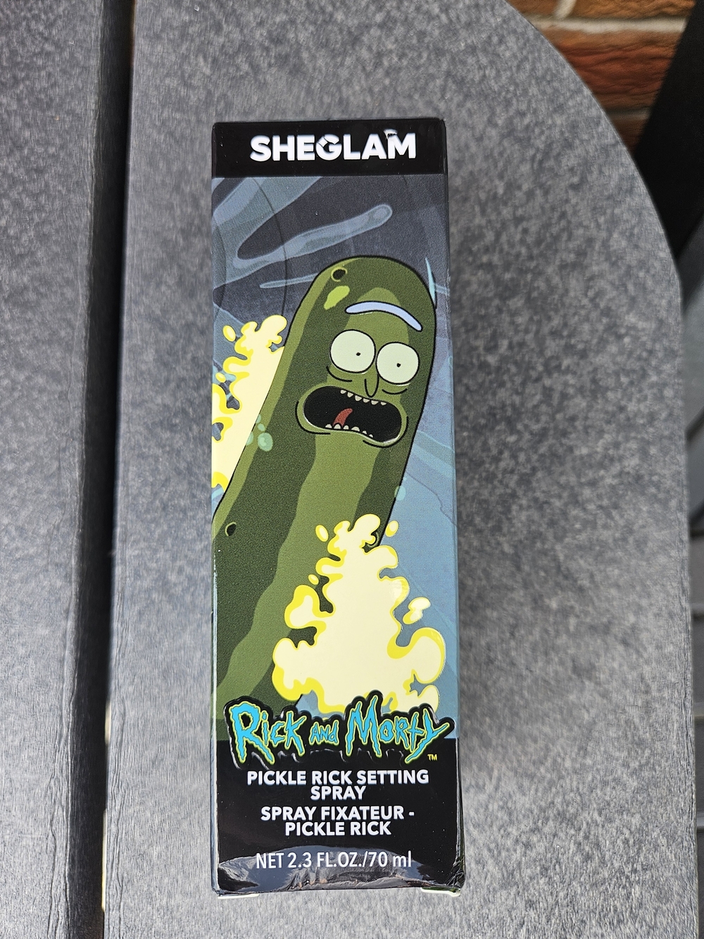 NEW Rick & Morty x SHEGLAM Pickle Rick Setting Spray 70mL